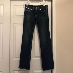 True religion jeans size 28 with 32 inseam